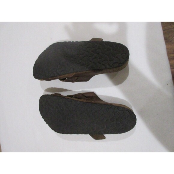 Birkenstock Lugano Sandals Mens Sz 10 EUR 43 Brown Measures 11\